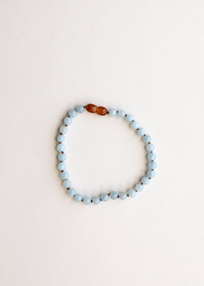 Pure Gemstone + Aquamarine || Necklace