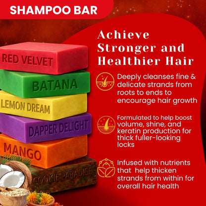 Batana Shampoo Bar for Dry Scalp & Coarse Hair