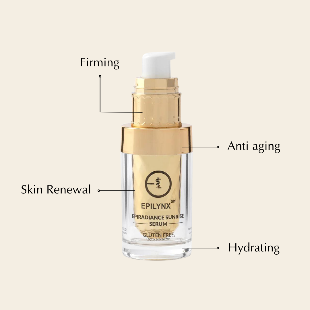 Sunrise Firming Skincare Set for Mature Skin – Serum, Cream & Eye Cream, Nut-Free