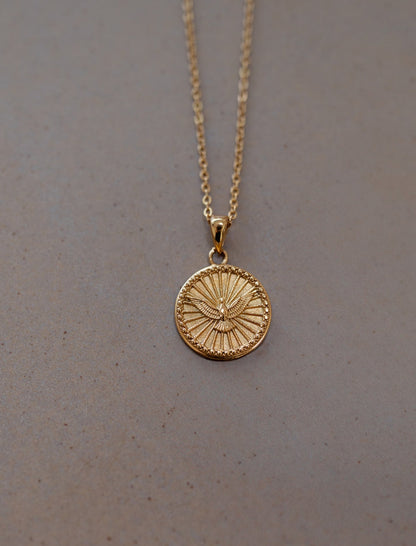Necklace: Gold Dove