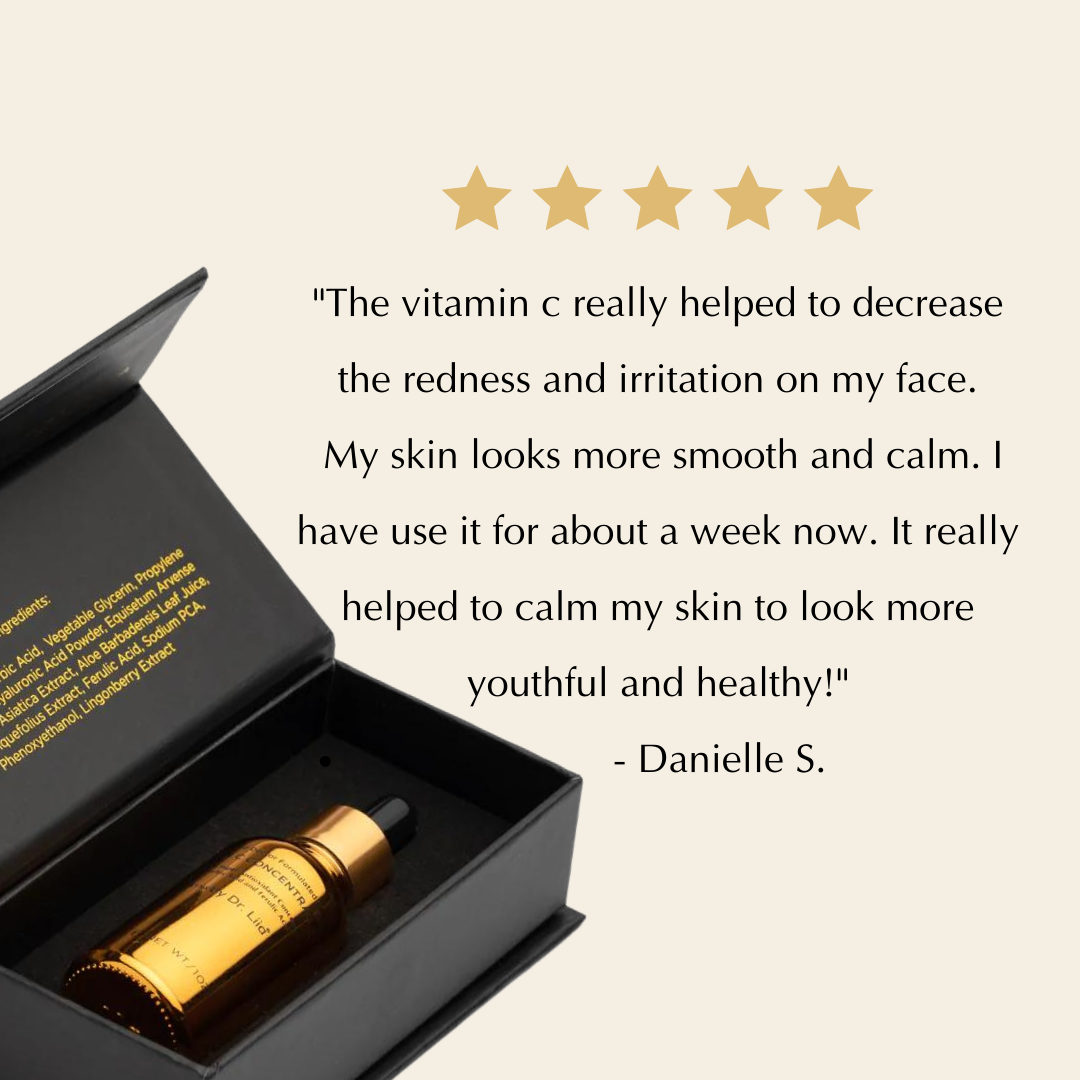 Vitamin C Serum for Sensitive, Mature Skin – Brightens Dark Spots Without Stinging, Fragrance-Free
