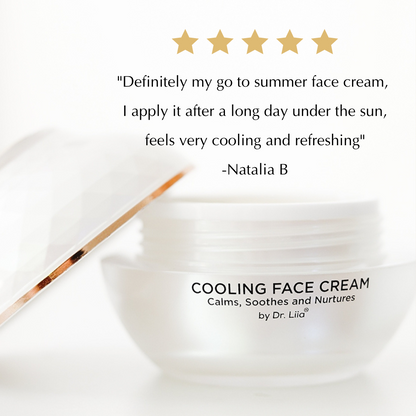 Cooling Face Elixir for Redness & Flushing – Rosewater, Aloe & 48-Hour Hydration