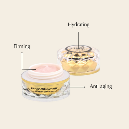 Sunrise Nourishing Eye Cream for Dry, Mature Eyes – Firming Overnight Care, Nut-Free