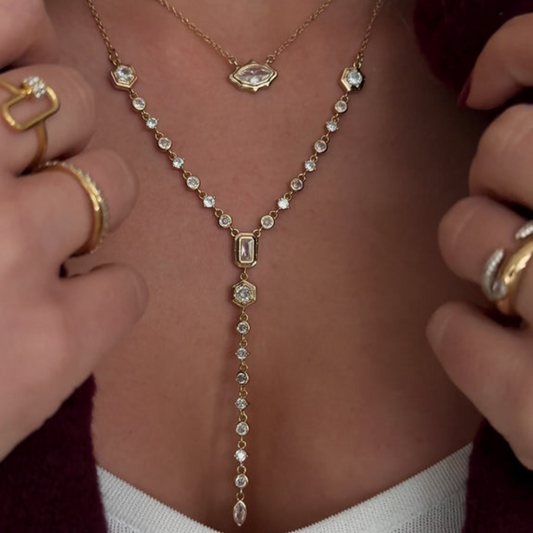 Arielle Lariat Necklace