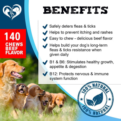 Insects Prevention Chews for Dogs & Cats Oral Tablets