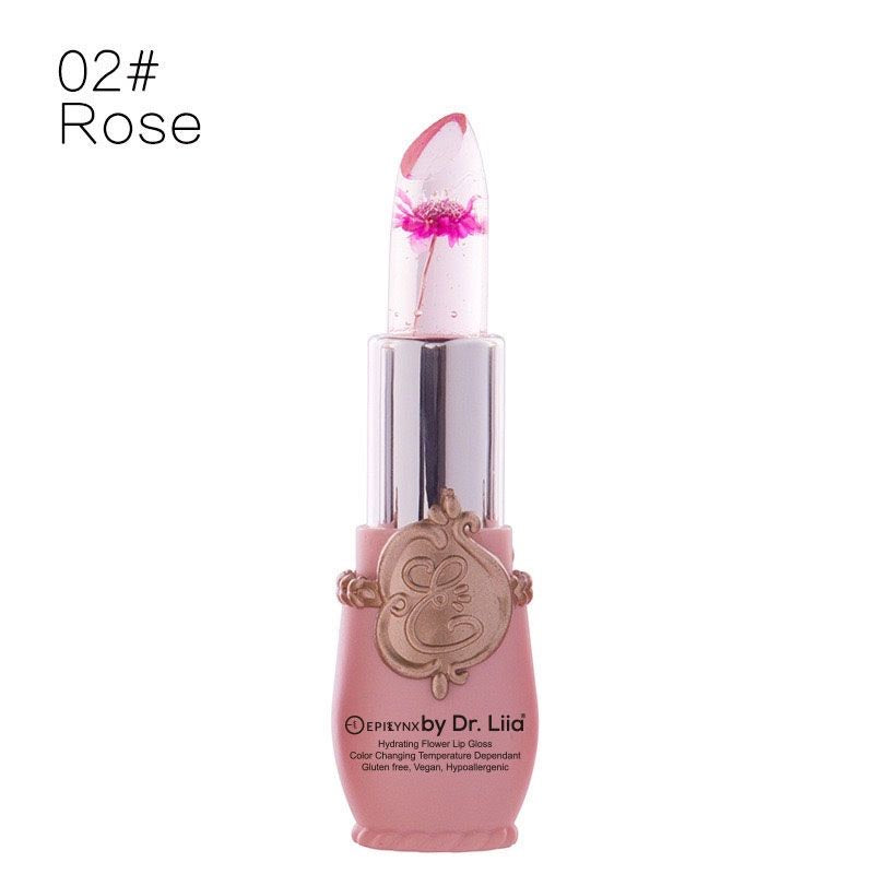 Hydrating Color-Changing Lip Gloss – Non-Sticky for Dry, Thinning Lips, Gluten-Free & Nut-Free