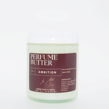AMBITION – The Luxury Body Butter Perfume | Long-Lasting Fragrance Moisturizing Scent | Smooth Hydrating Skin Perfume | Premium Daily Wear | Perfume Butter