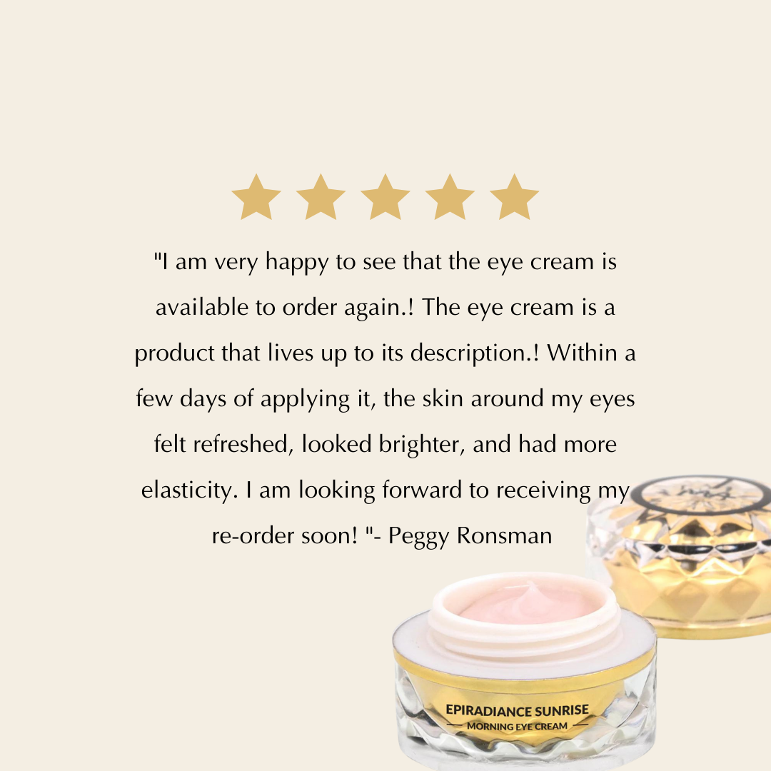 Sunrise Firming Skincare Set for Mature Skin – Serum, Cream & Eye Cream, Nut-Free
