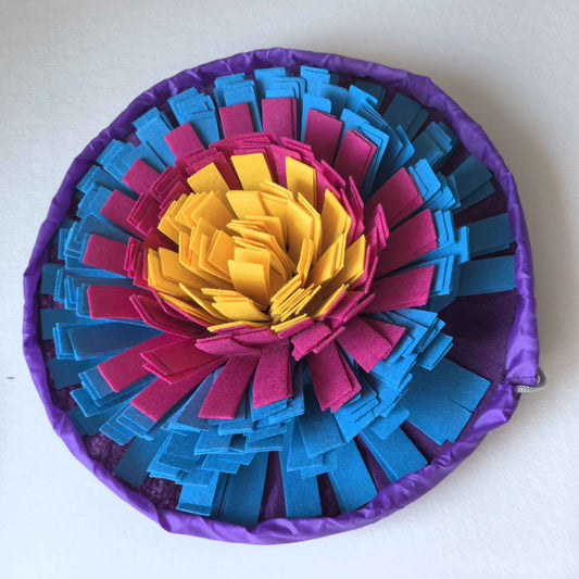 Snuffle Mat for Dogs Interactive Puzzle & Slow-Feeder Toy Indoor & Outdoor