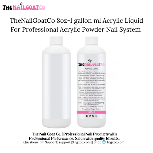 MMA-Free EMA Acrylic Liquid Monomer for Professional Nail Systems
