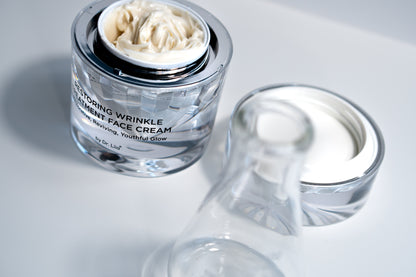 Wrinkle Treatment Cream for Mature, Reactive Skin – Peptides & CoQ10, Hypoallergenic