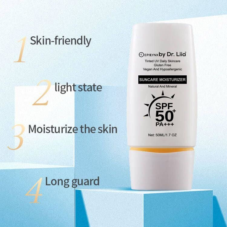Mineral SPF 50 Moisturizer for Sensitive, Reactive Skin – Tinted, No White Cast