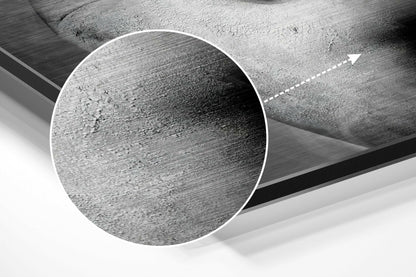 Dance with Smoke Brushed Aluminium Dibond Wall Art
