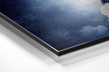 Holding the Moon Brushed Aluminium Dibond Wall Art