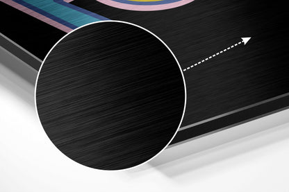 Don't Lose Focus Brushed Aluminium Dibond Wall Art