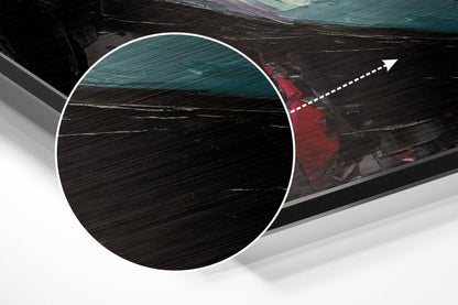Glance Brushed Aluminium Dibond Wall Art