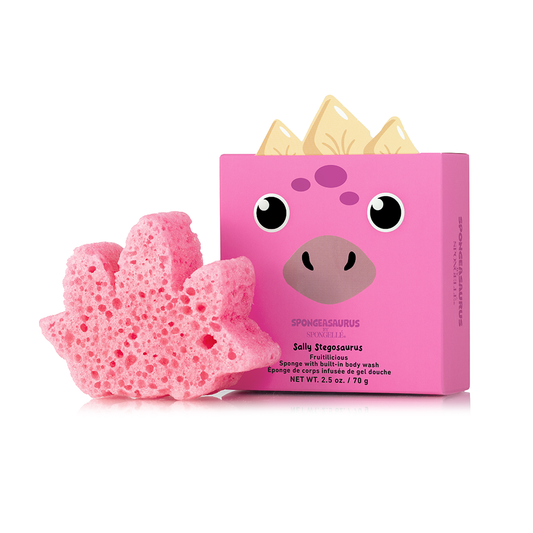 Sally Stegosaurus | Spongeasaurus Dinosaur Buffer - Shaketea