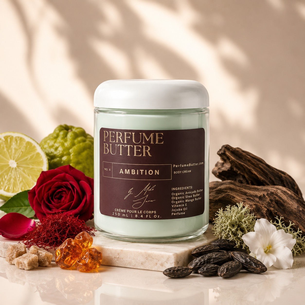 FULL Size Perfume Butter– Fragrance-Infused Hydrating Skin Moisturizer (8 Signature Scents)