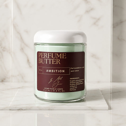 AMBITION – The Luxury Body Butter Perfume | Long-Lasting Fragrance Moisturizing Scent | Smooth Hydrating Skin Perfume | Premium Daily Wear | Perfume Butter - Shaketea