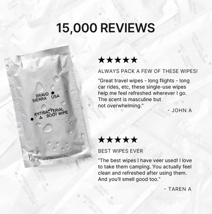 ANTIBACTERIAL BODY WIPES