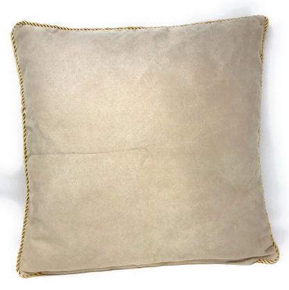 Tache Cupid's Horn Antique Rose Bird Dove Woven Tapestry Throw Pillow Cover (16375)
