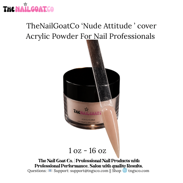 Nude Attitude Cover Acrylic Powder - Shaketea