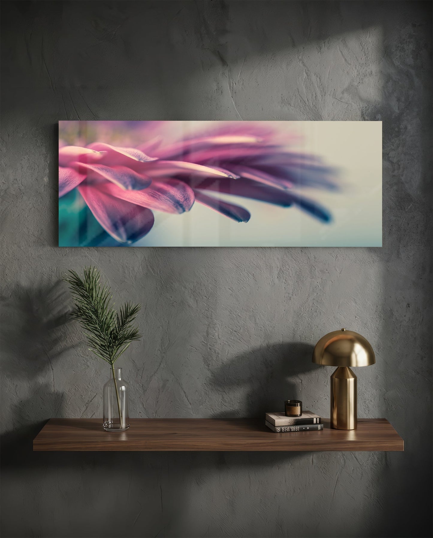 Macro Glass Wall Art (36"x14")