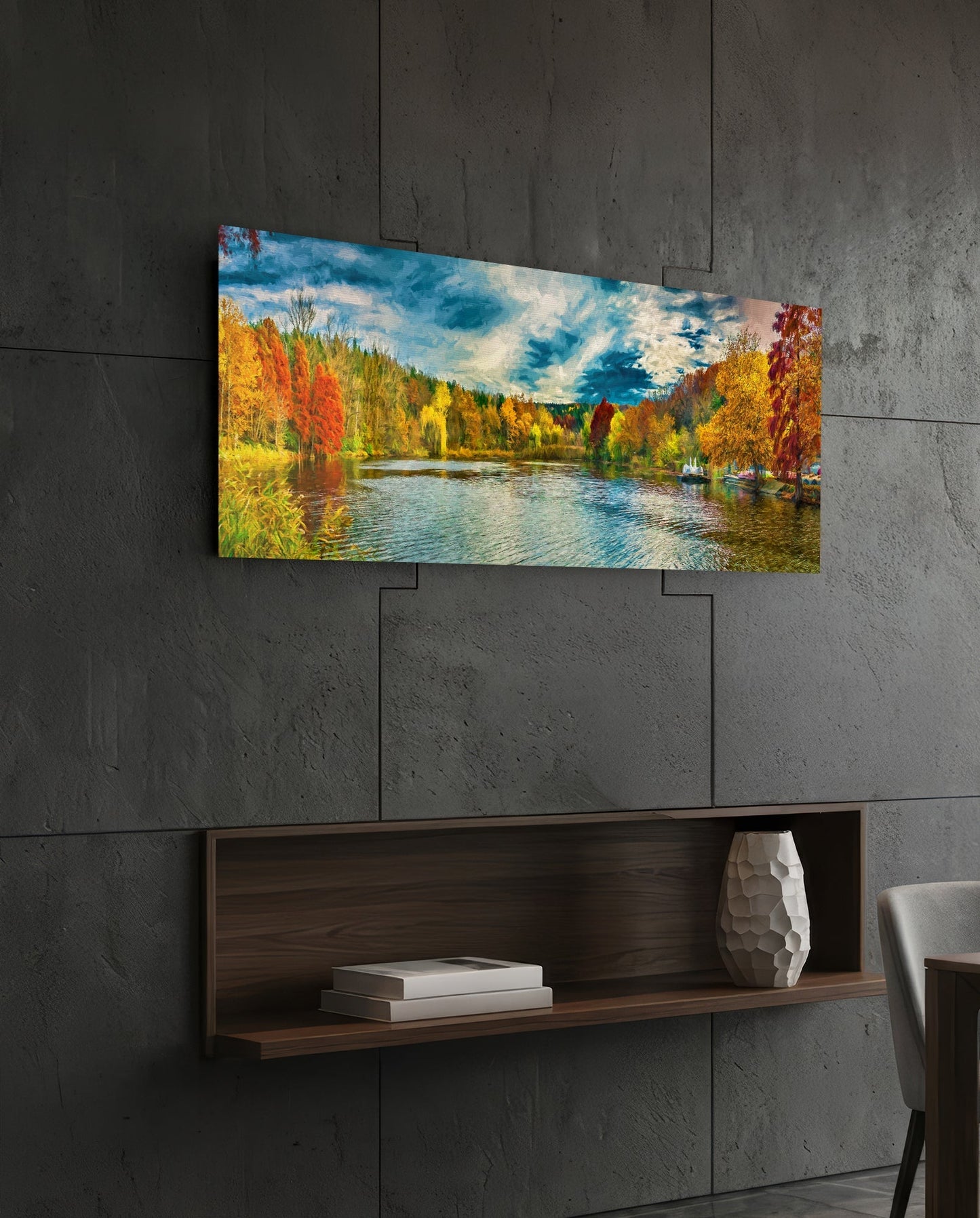 Goal Glass Wall Art (36"x14")