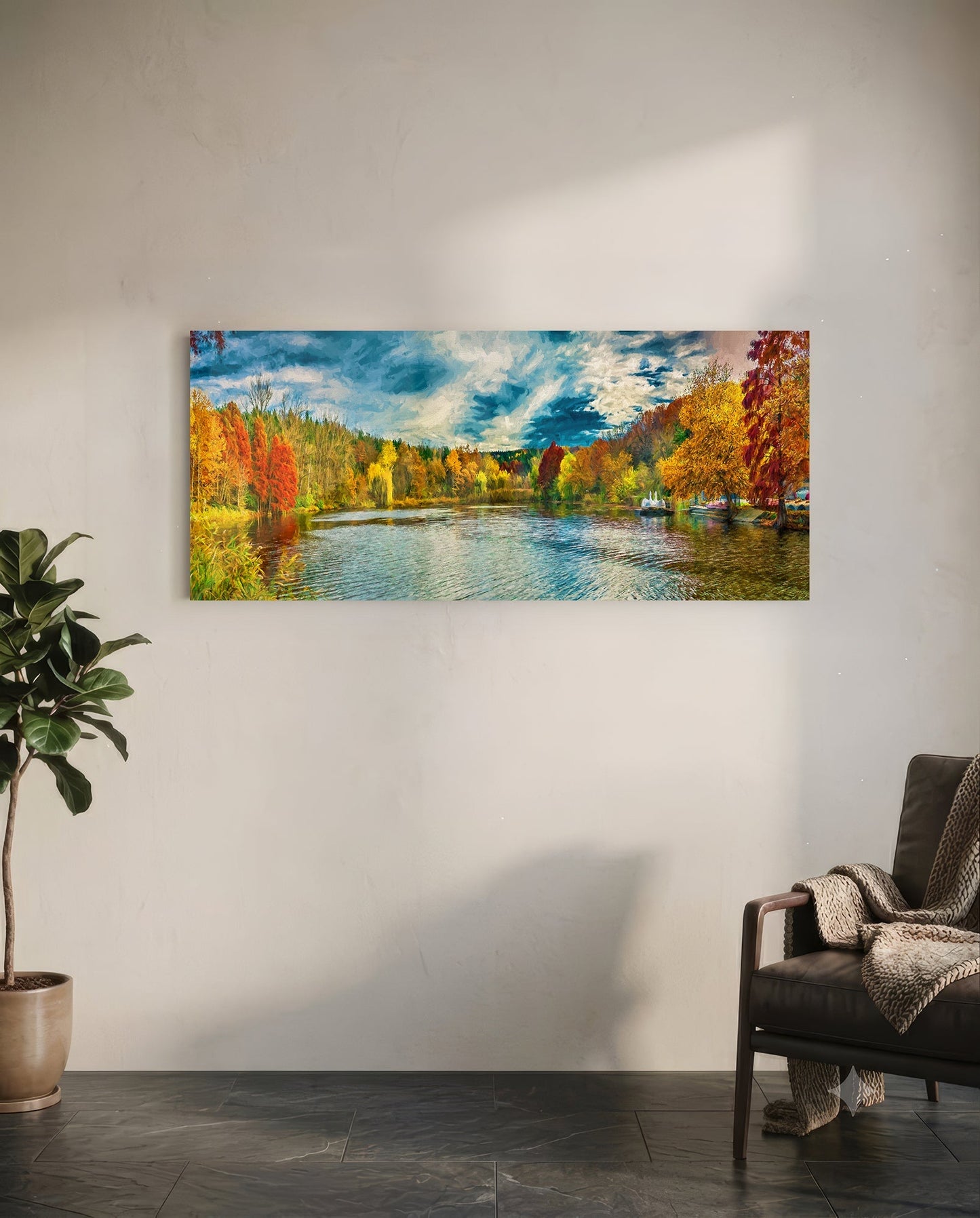 Goal Glass Wall Art (36"x14")