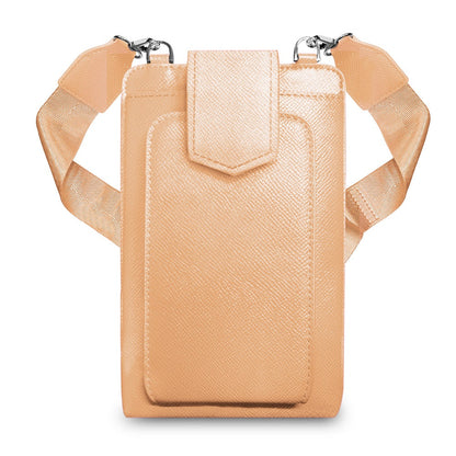 Boca RFID Crossbody Phone Purse Vegan Leather Fits 7 Inches Touch Screen