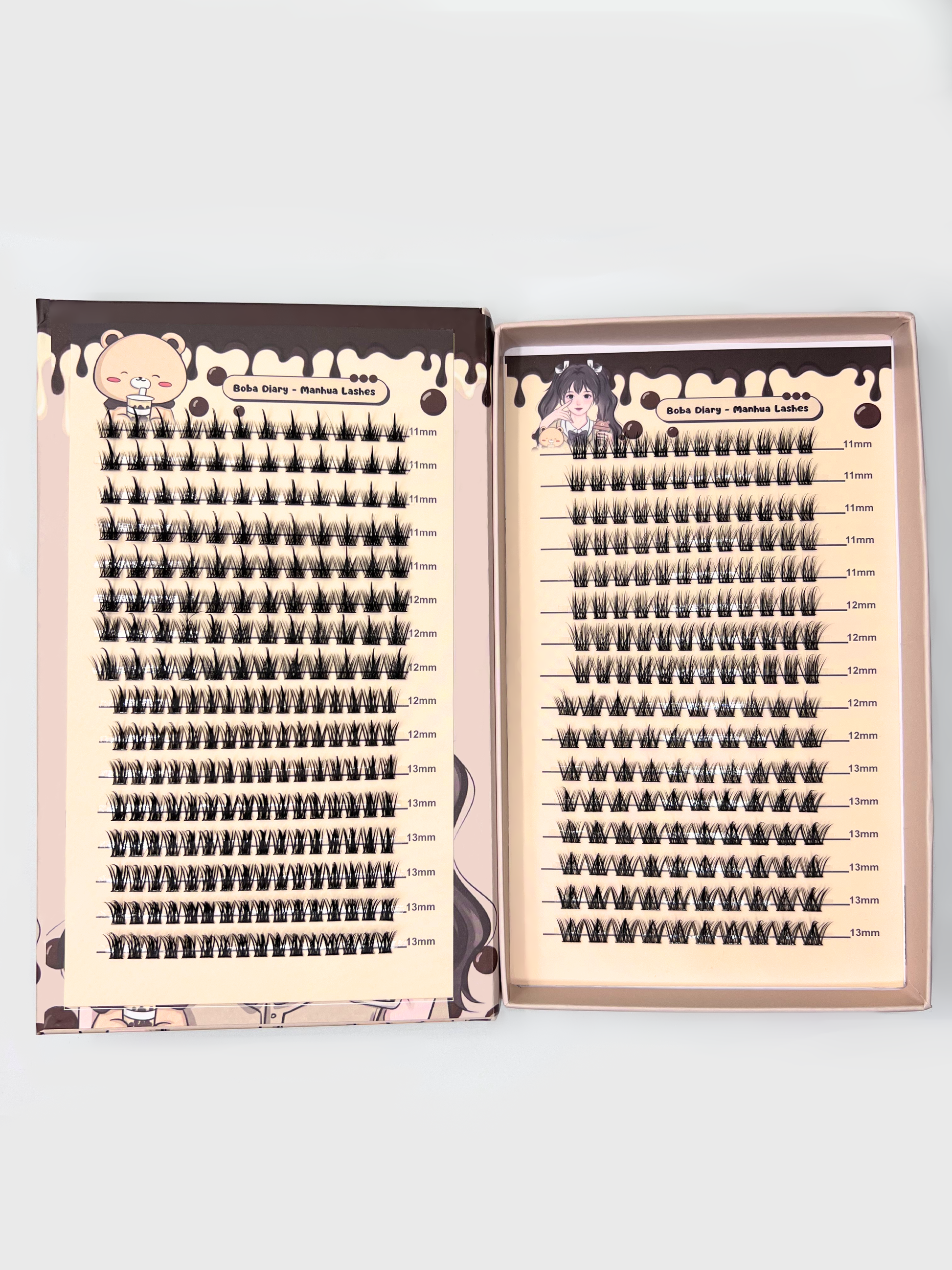 Boba Diary Manhua Manga Lash Clusters Book