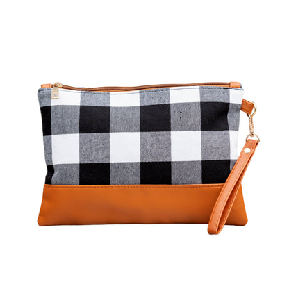 Buffalo Plaid Clutch