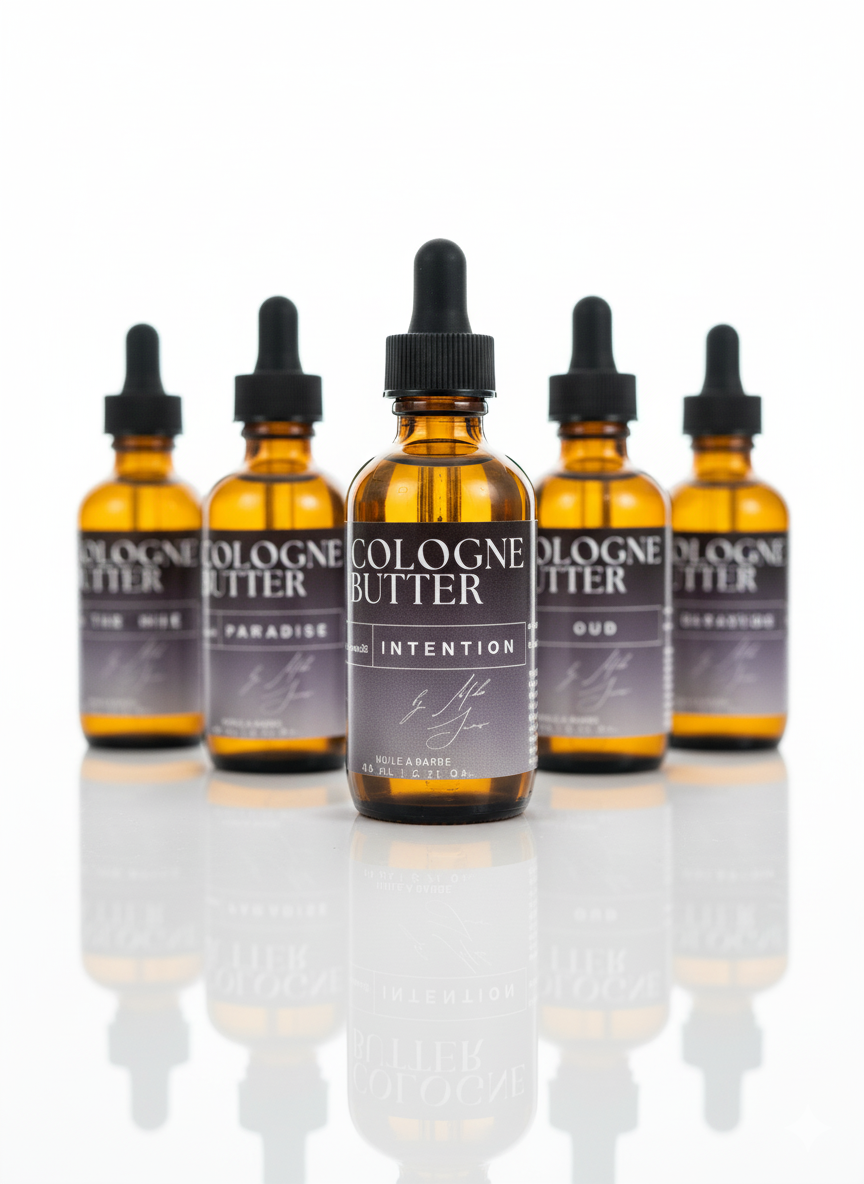 BEARD and HAIR OIL – Nourishing Oil for Beard Growth & Hair Care | Argan, Jojoba & Jamaican Black Castor Oil | Soft, Smooth & Shine Boost | Cologne Butter