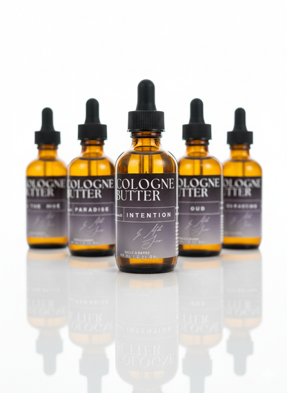 BEARD and HAIR OIL – Nourishing Oil for Beard Growth & Hair Care | Argan, Jojoba & Jamaican Black Castor Oil | Soft, Smooth & Shine Boost | Cologne Butter