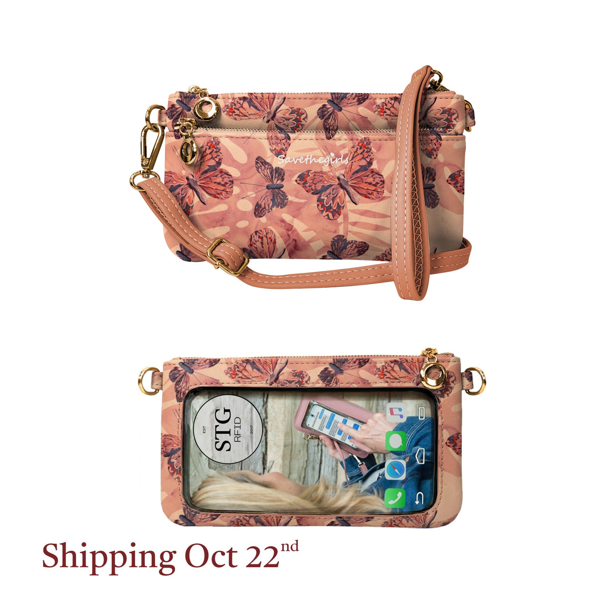 Bella RFID Touch Screen Purse