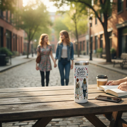 Unique Sister Gift 20oz Insulated Stainless Steel Travel Tumbler