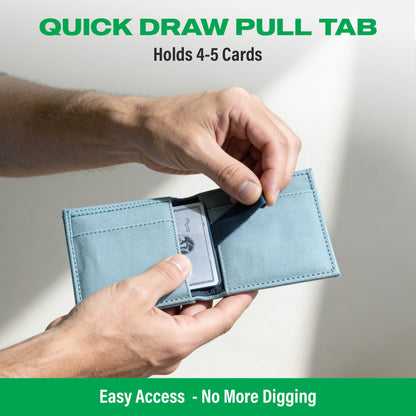 Eco Bifold Cash Wallet with Magnetic Closure