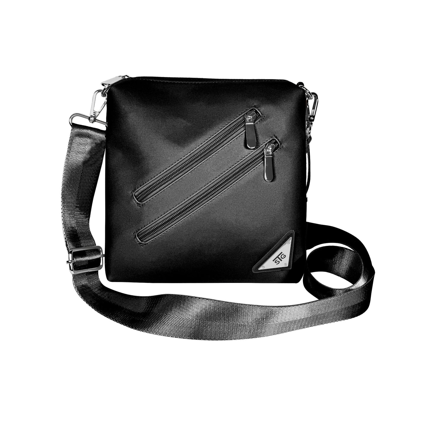 Zoe RFID Crossbody Phone Purse Vegan Leather Fits 7 Inches Touch Screen