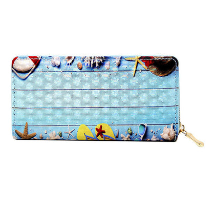 Sealife Shell Starfish 3D Hologram Wallet