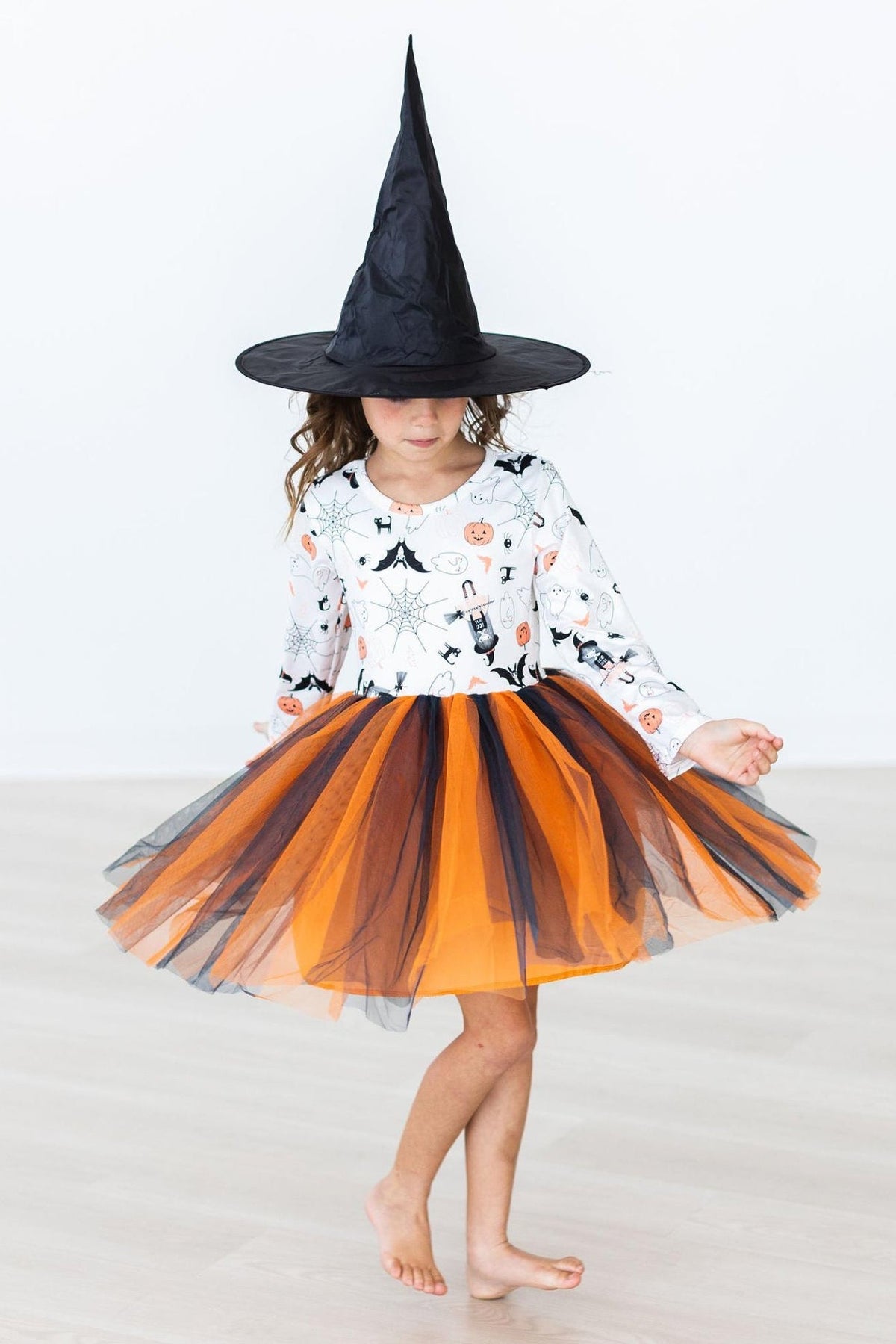Boo-tiful Halloween L/S Tutu Dress - Shaketea