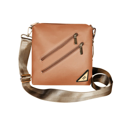 Zoe RFID Crossbody Phone Purse Vegan Leather Fits 7 Inches Touch Screen