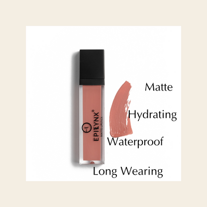 Liquid Lipstick & Gloss Duo for Thinning Lips – Long-Wear Color That Won't Feather, Nut-Free