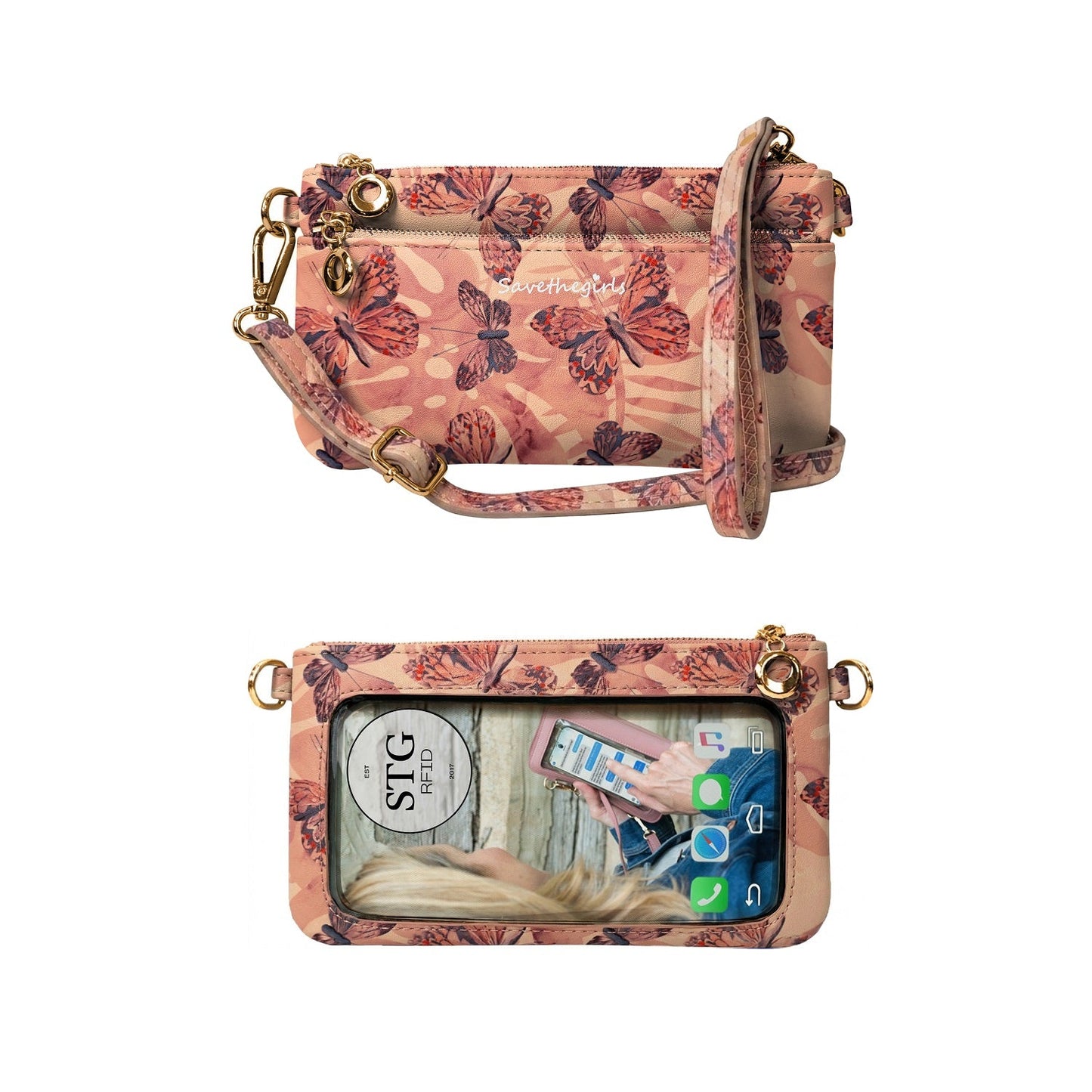 Bella RFID Touch Screen Purse - Shaketea