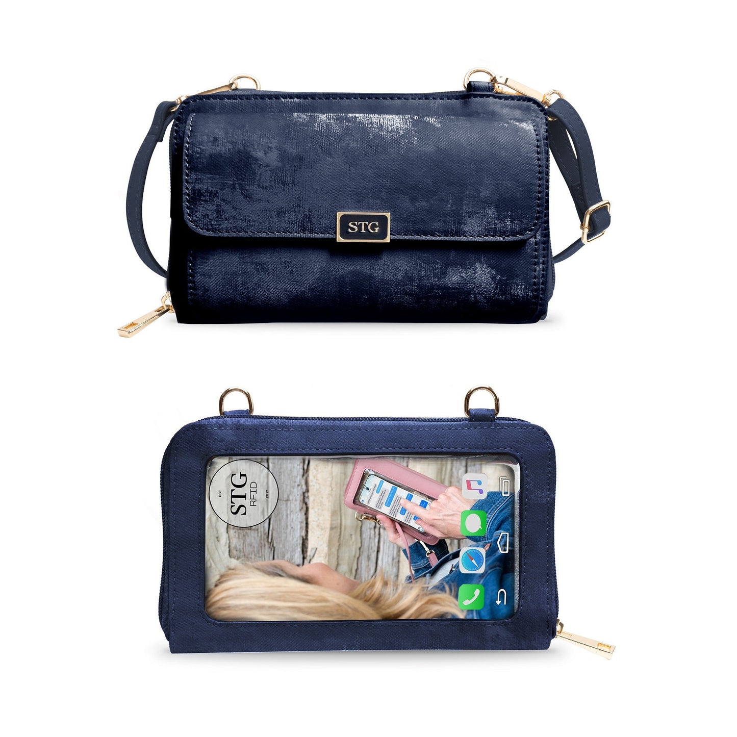 Captiva RFID Touch Screen Purse