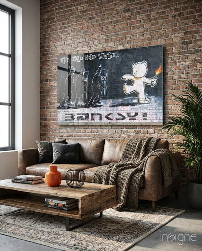 Bear's Resistance Glass Art