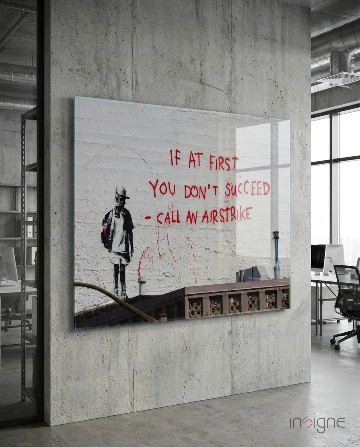 If you failed... Glass Art