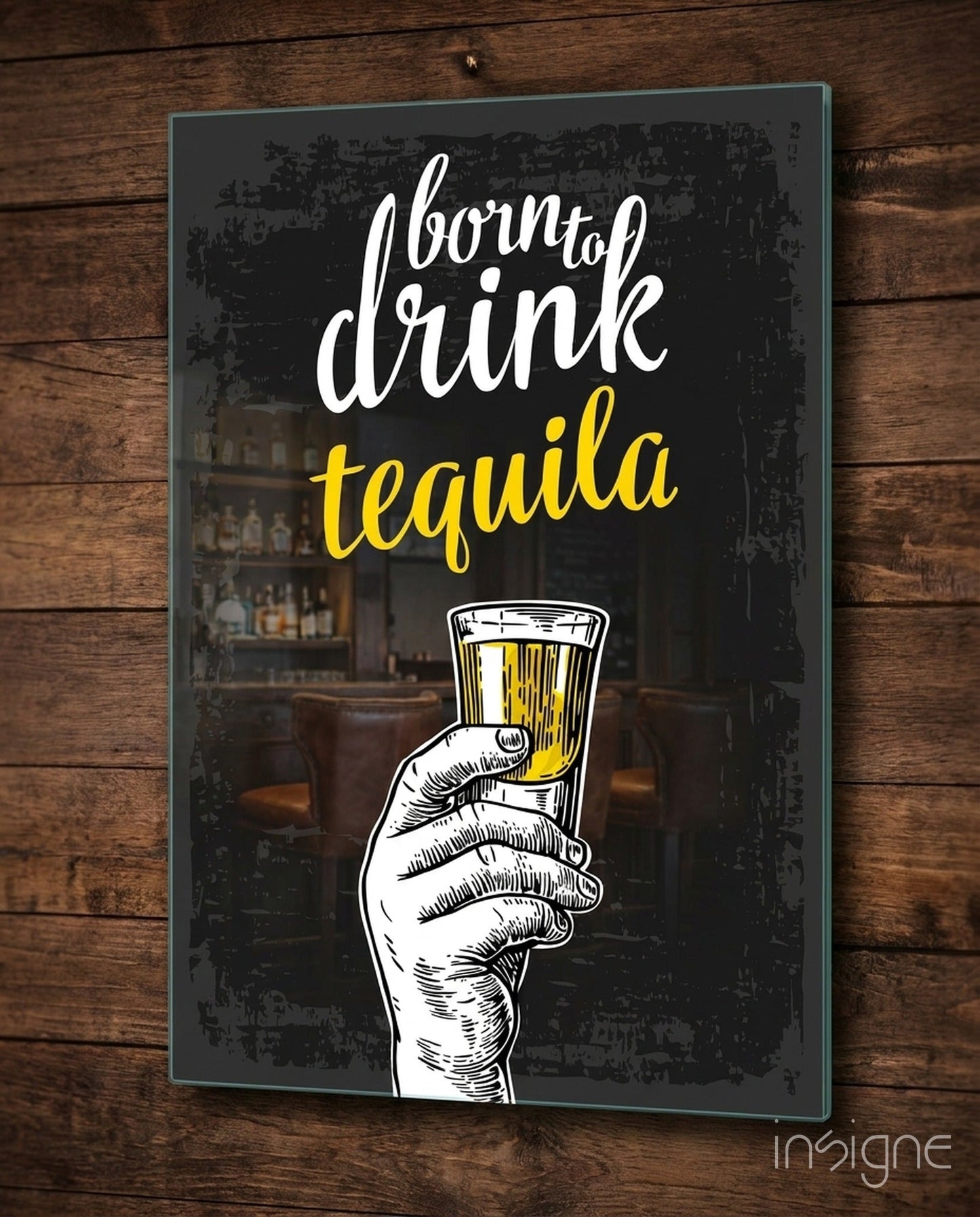 Tequila Glass Wall Art