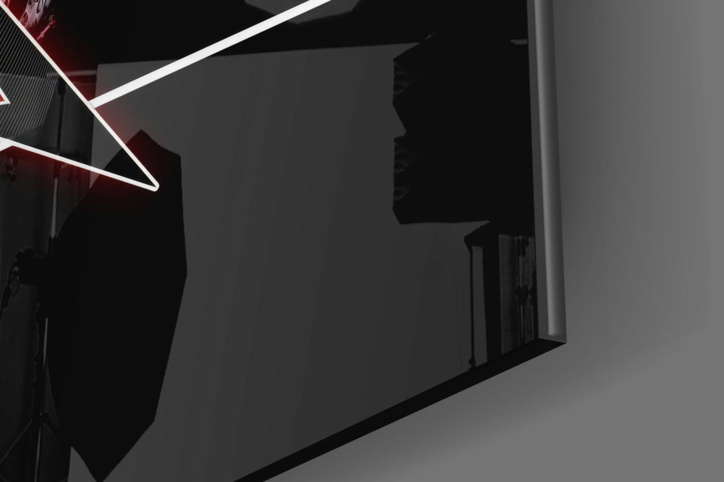 Heavy Metal Roar Glass Wall Art