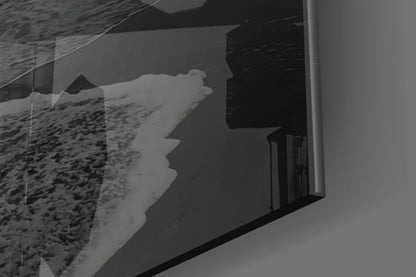 Where the Life Begins?  Glass Wall Art