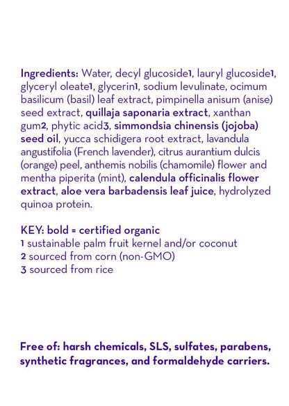 Chamomile & Mint™ Shampoo & Bodywash